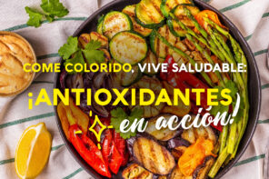 Come colorido, vive saludable: ¡Antioxidantes en acción!