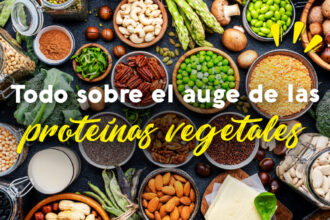comida preparada con proteína vegetal