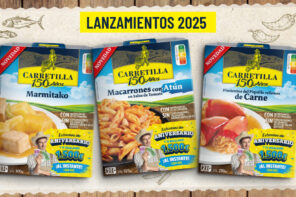 Marmitako, Macarrones con Atún y Pimientos rellenos de carne listos para comer: las novedades de Carretilla.