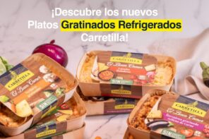 ¡Nueva gama de platos gratinados refrigerados Carretilla!
