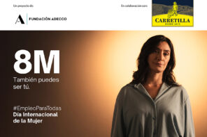En Carretilla apoyamos la campaña #EmpleoParaTodas 2026 de la Fundación Adecco con motivo del Día Internacional de la Mujer
