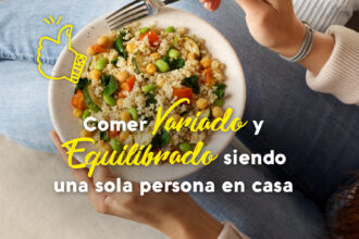comida lista para comer para una sola persona