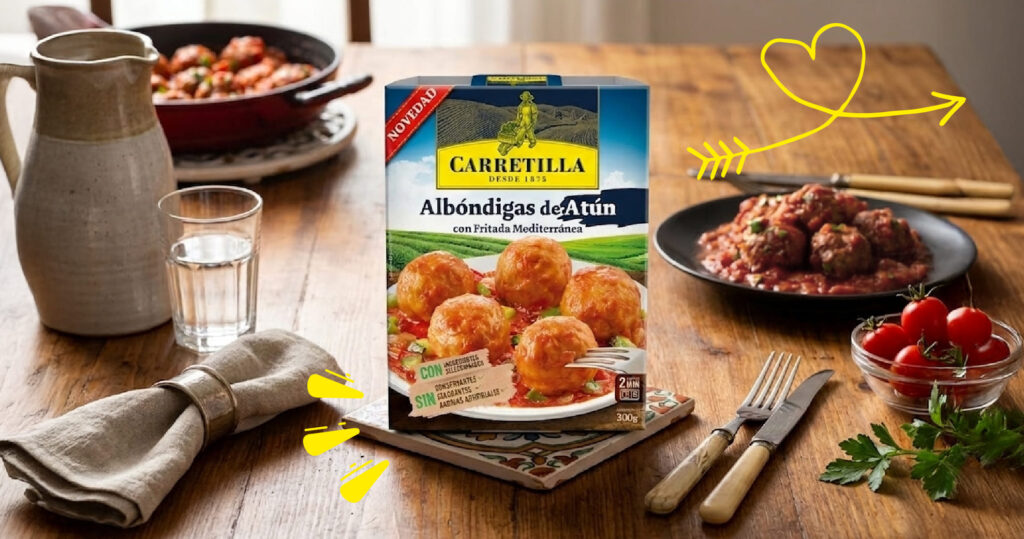 albondigas de atun carretilla
