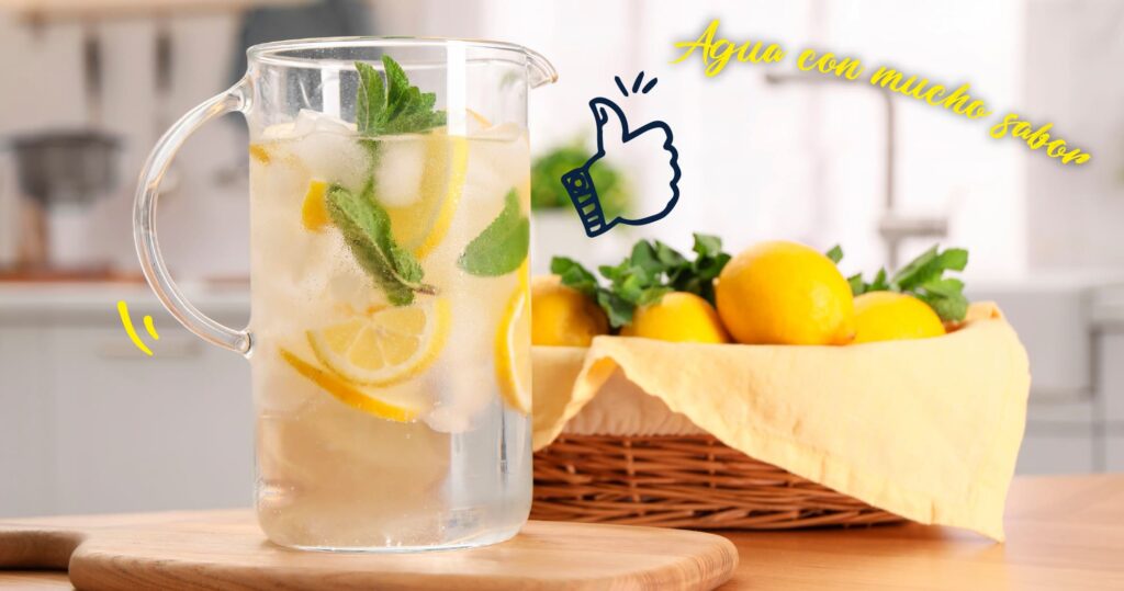 ideas de aguas con sabores para el verano