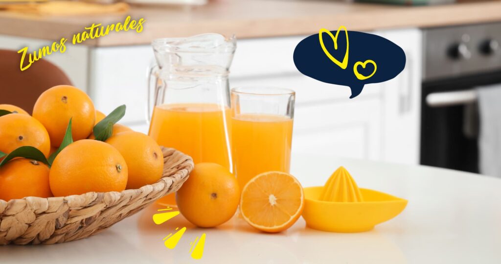zumos para tomar en verano
