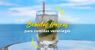 bebidas frescas y sin alcohol para el verano