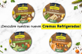 nuevas cremas refrigeradas Carretilla listas para comer